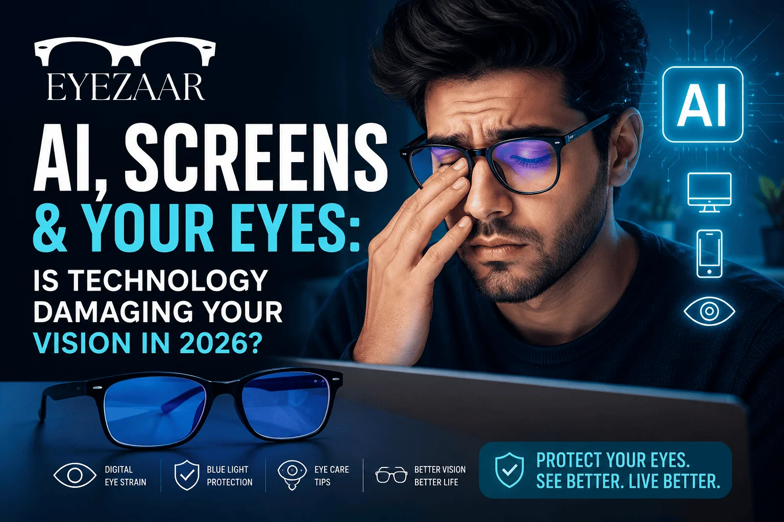 AI, Screens & Your Eyes: Is Technology Damaging Your Vision in 2026?