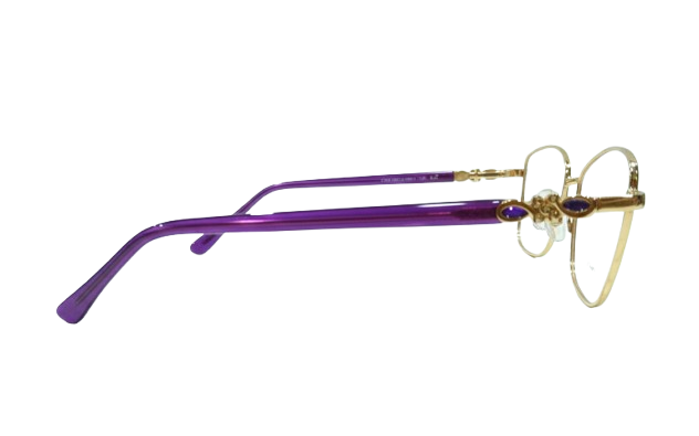 Eyezaar Premium Violet & Gold Glasses for Women | Model: EYEZAAR-0006